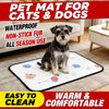 Reversible Waterproof Oxford Cloth Pet Bed Mat for Dogs & Cats