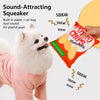 Potato Chip Plush Squeaky Toy for Dogs and Cats