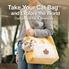 Crossbody Pet Carrier Bag for Cats and Small Dogs