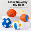 Vinyl Squeaky Dog Ball Toys for Small and Medium Dogs