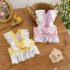 Lightweight Pet Harness Dress with Leash for Small Dogs and Cats