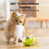 Cat Tumbler Teaser Toy with Feather and Catnip Ball
