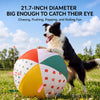 Oversized Tug-and-Fetch Ball Toy for Dogs