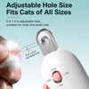Adjustable-Hole Cat Nail Clipper for At-Home Grooming