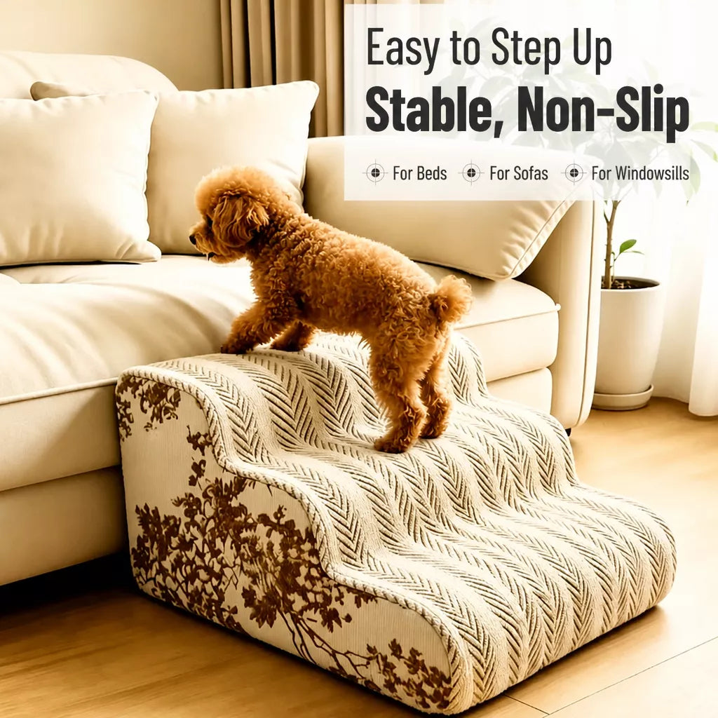 Foam Pet Stairs for Beds and Sofas p-05218