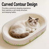 Oval Cat Scratcher Lounger for Cats