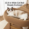 Oval Cat Bed and Sisal Scratcher