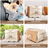 Center Console Pet Car Seat for Small Dogs & Cats