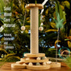 Vertical Cat Scratching Post with Integrated Climbing Tower