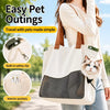 Pet Carrier Shoulder Bag for Cats and Small to Medium Dogs