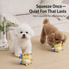 Plush Squeaky Tug Toy with Bell for Dogs