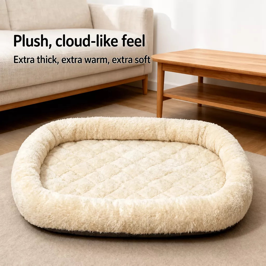 Plush Pet Bed for Small Dogs