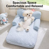 Washable Removable-Cover Dog Bed for Small to Medium Dogs