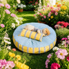 Striped Pet Beds with Pillow – Round, Long & Flat Styles