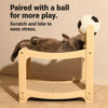 Sisal Cat Scratcher Bed with Football Toy