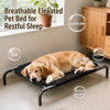 Elevated Nylon Mesh Pet Bed with Metal Frame