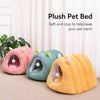Semi-Enclosed Cat Bed with Tunnel
