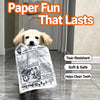 Crinkle Paper Dog Toy – Newspaper & Playing Card Styles