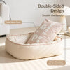 Reversible Washable Nylon Pet Bed for Dogs and Cats