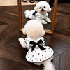 Cotton Bow Dress for Dogs and Cats