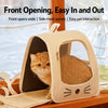 Pet Backpack Carrier with Panoramic Window and Ventilated Design