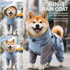 Waterproof Hooded Raincoat for Small and Medium Dogs