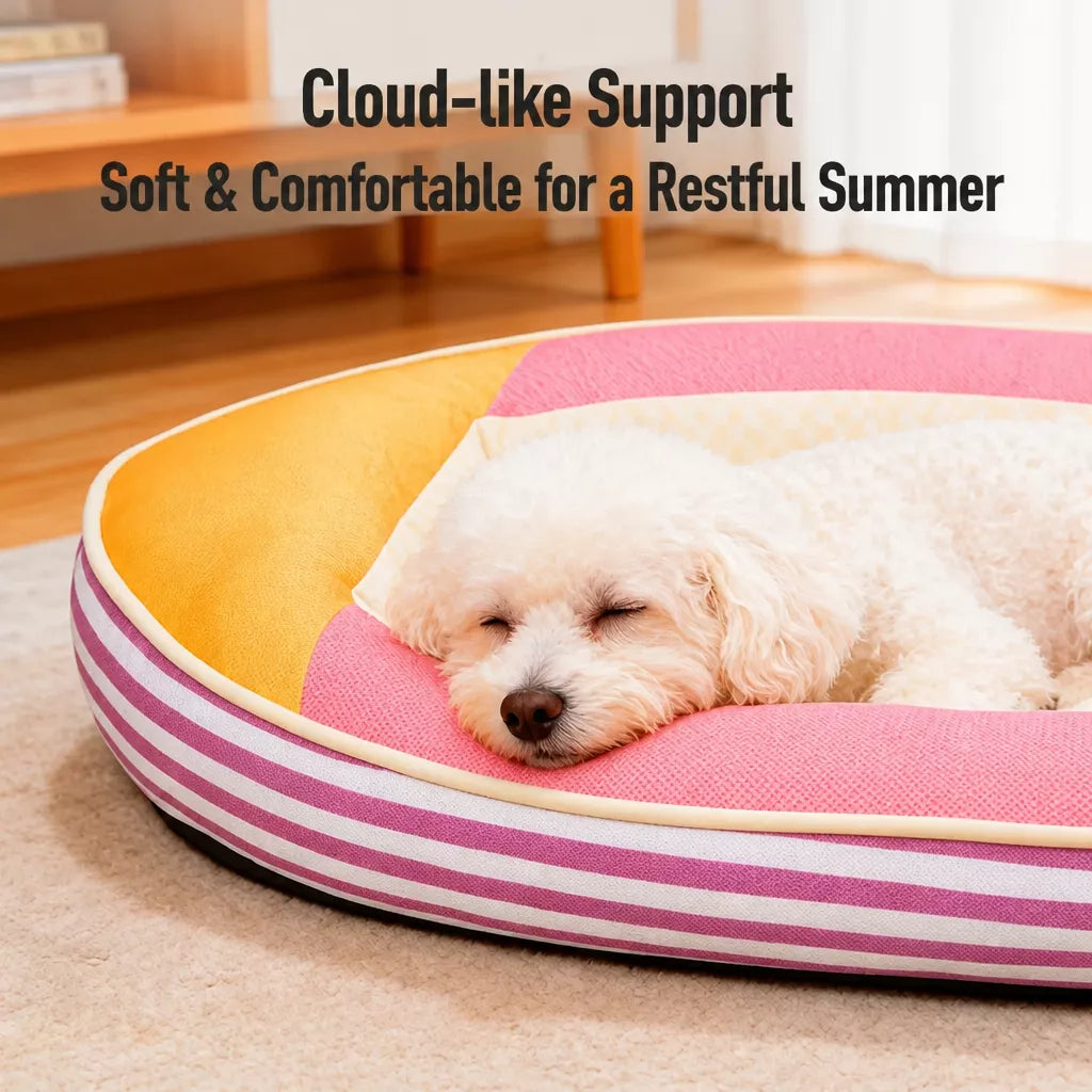 Year-Round Polyester Pet Bed Mat for Dogs and Cats