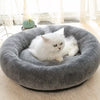 All-Season Plush Pet Bed for Cats and Small Dogs