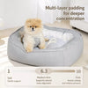 Reversible Washable Nylon Pet Bed for Dogs and Cats