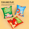 Potato Chip Plush Squeaky Toy for Dogs and Cats
