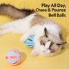 Cat Bell Ball Toy – 3.1-Inch Silicone Cat Toy