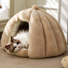 Enclosed Cat & Dog Bed with Removable, Washable Cover
