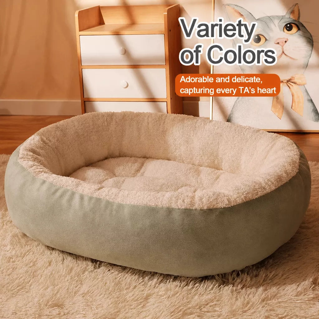 Removable-Washable Pet Bed for Dogs and Cats