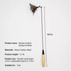 Cat Teaser Wand with Detachable Feather and Bell Attachment