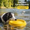 Interactive Dog Toys with Flying Disc, Tug Rings & Ball