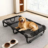 Foldable Elevated Pet Cot Bed with Breathable Mesh