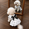 Cotton Bow Dress for Dogs and Cats