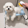 Foldable Pet Grooming Stand with Tie Strap for Bathing and Nail Care