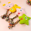 Plush Knotted Rope Chew Toy for Dogs & Cats
