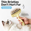 Undercoat Comb for Cats and Dogs – Long-Hair Detangling Tool