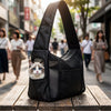 Portable Breathable Crossbody Pet Carrier for Cats & Small Dogs