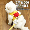 Cute Food-Themed Harness and Leash Set for Small Pets