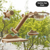 Wooden Window-Mounted Cat Perch & Capsule Bed