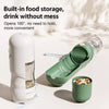 Portable Pet Water Bottle with Fold-Down Drinking Cup