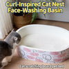 Oval Corrugated Cardboard Cat Scratcher Bed