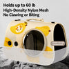 Space Capsule Pet Carrier Backpack, Up to 16 lb