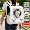 Large Pet Carrier Backpack for Cats and Small Dogs