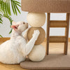 Compact Cat Tree with Sisal Scratcher and Cat Bed