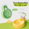 Portable Dog Water Bottle with Foldable Bowl