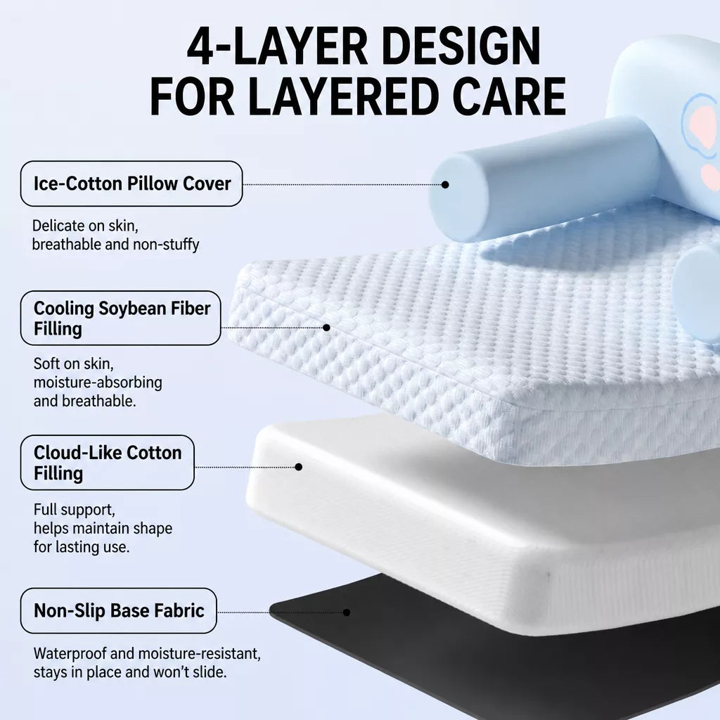 Washable Removable-Cover Dog Bed for Small to Medium Dogs
